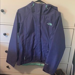 The North Face women’s rain jacket / rain coat